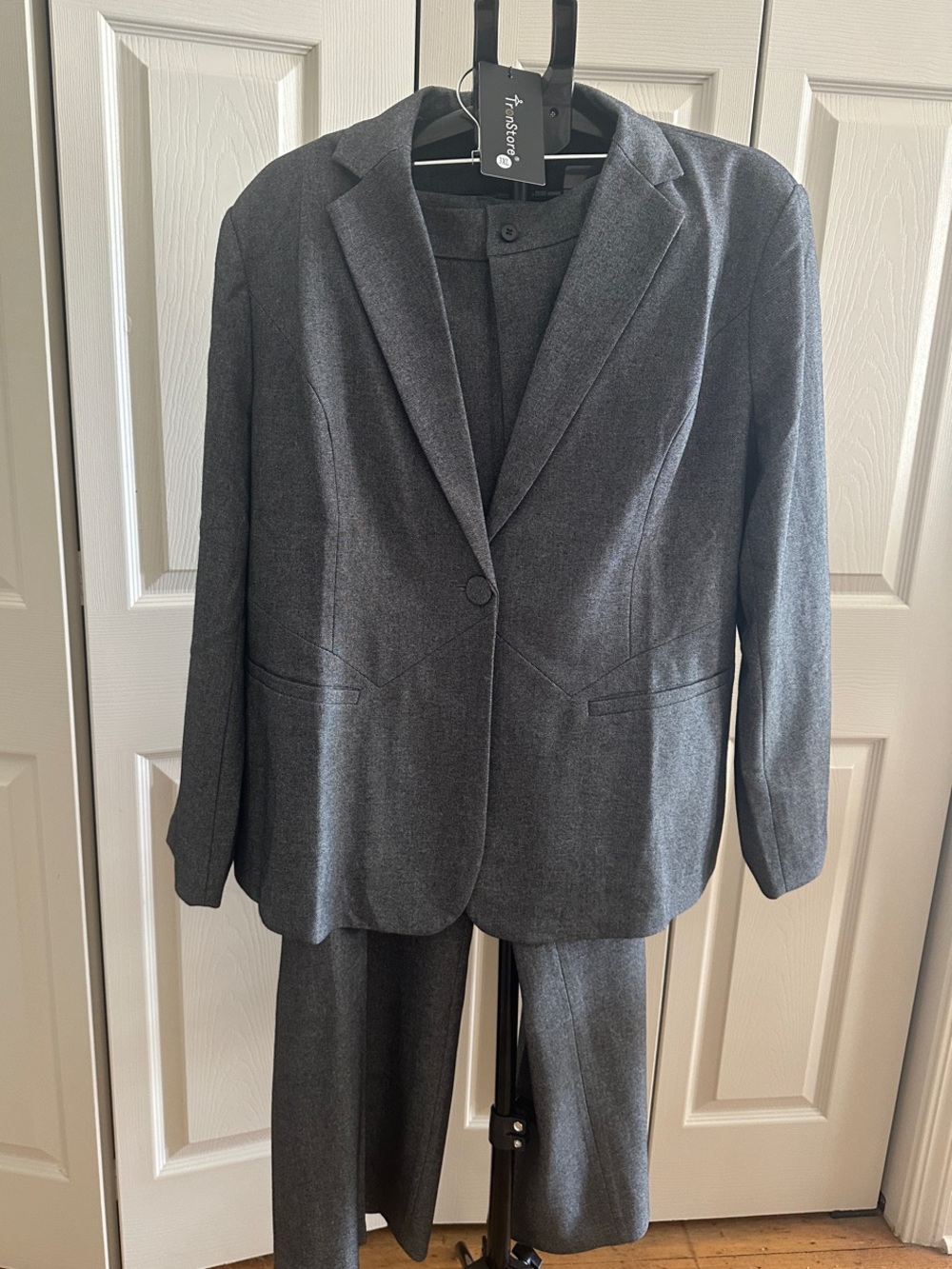 Women’s Charcoal Gray Suit